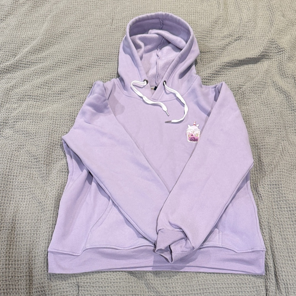 Lavender/Purple Boba Hoodie
